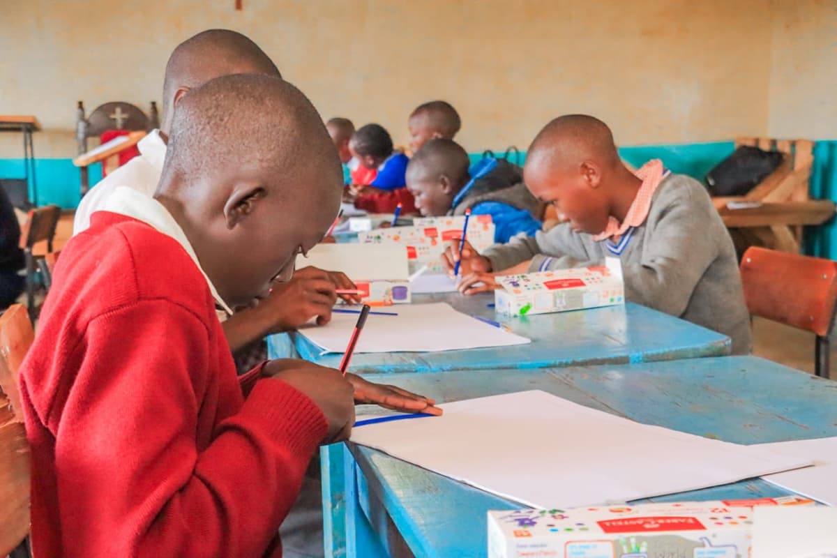 Children Express Their Vision of Peace Through Art